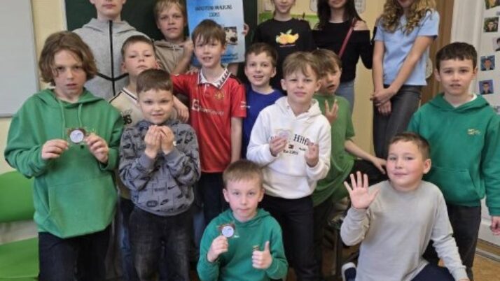 Ziepju liešanas meistarklase 2. klases skolēniem